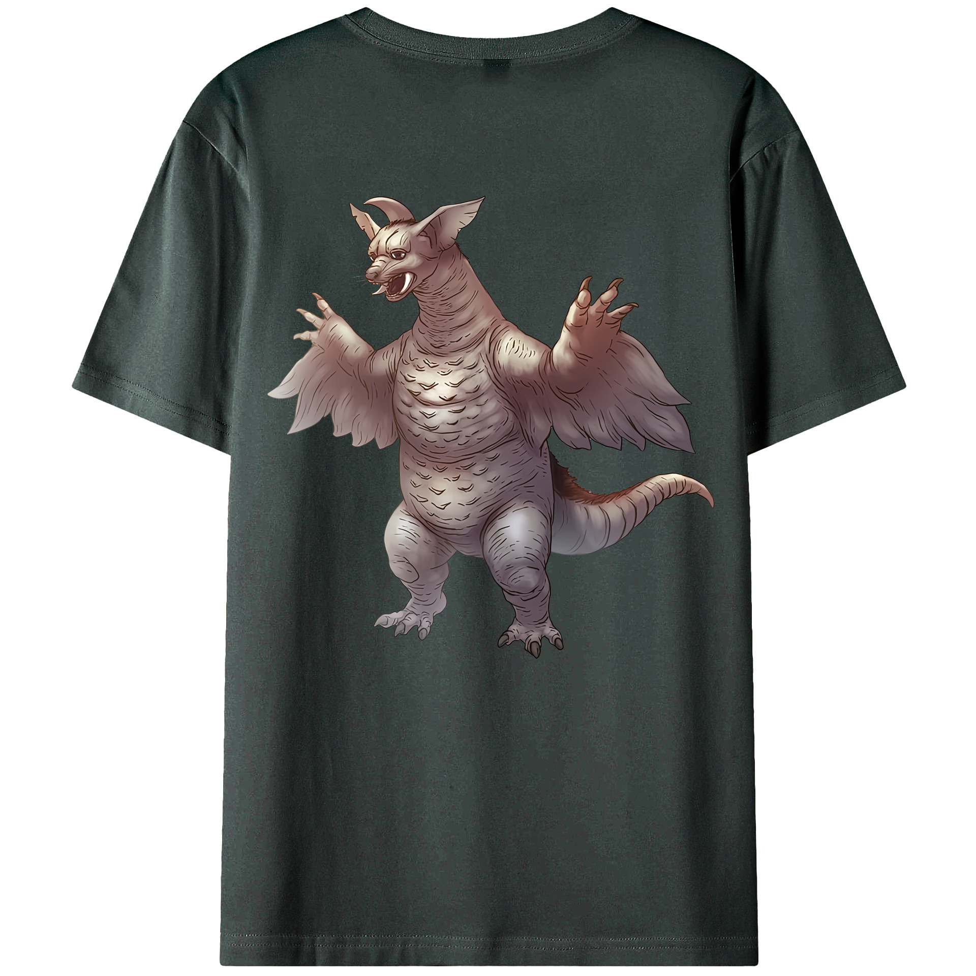 （画像用） ウルトラマン Ultraman 綿100％ メンズ半袖Tシャツ（バックプリント） 通気性